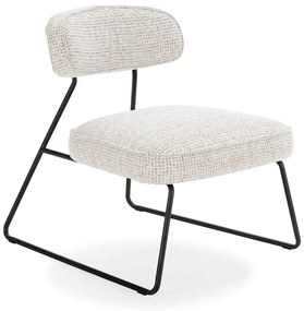 Fotoliu alb/bej Elon – Marckeric