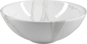 Chiuvetă albă rotundă din ceramică ø 42 cm Dalma – Sapho
