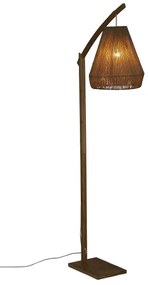 Lampadar Atmosphera PALM 1xE27/60W/230V bambus/cânepă