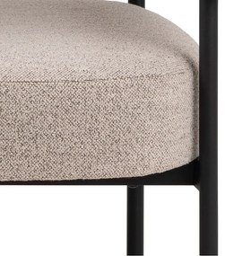 Scaun de sufragerie tapițat Oakfield – Actona