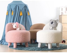 Taburet tapițat Moouv 3343 - Powder