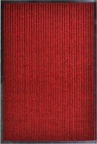 vidaXL Covoraș de ușă, roșu, 117x220 cm, PVC