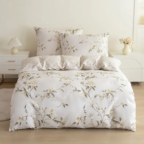 Lenjerie de pat din microfibra LUNAVA crem Dimensiune lenjerie de pat: 70 x 90 cm | 140 x 200 cm