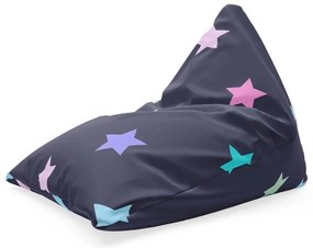 Sac de șezut Triangl stele pe albastru, colorat