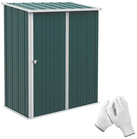 Outsunny Magazie Grădină Mare din Oțel cu Zăvor pentru Grădină, Negru | Aosom Romania