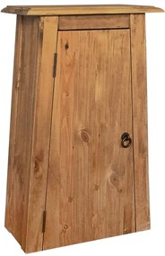 246039 vidaXL Dulap de perete de baie, 42x23x70 cm, lemn masiv pin reciclat