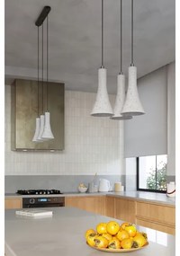 Lustră pe cablu Sollux SL.1223 REA 1xE14/12W/230V beton