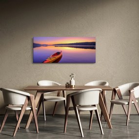 Tablou - Kayak pe lac (120x50 cm)
