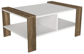 Masă de cafea Erica White Walnut