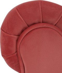 Bancă, catifea Velvet, oxy fire somonului/negru, BURDA