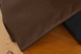 Draperie maro inchis cu rejansa OXFORD 140x250 cm