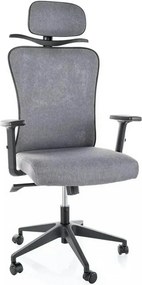 Scaun de birou Q-080 M, gri, 67x50x115/125 cm