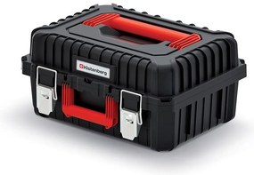 Cutie pentru scule cu încuietori metalici 44,5 x 36 x 33,7 cm, negru