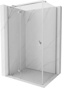 Mexen Mist-H T cabină de duș pivotantă stânga 75 x 85 cm, transparent, crom - 8A5T-075-085-01-00-L