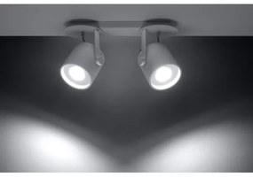 Lampă spot LAROSA 2 2xGU10/40W/230V alb