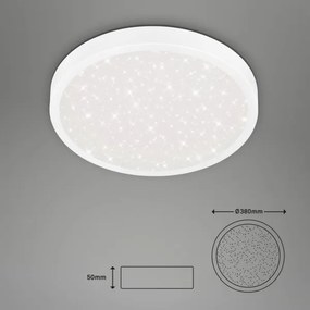 Plafonieră LED Briloner 3071-016 RUNA LED/24W/230V d. 38 cm alb