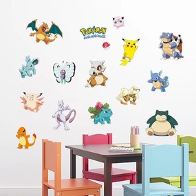 Autocolant de perete "Pokémon" 30x90 cm