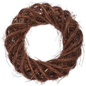 Coroană de răchită maro, diametru 40 cm, diam. 40 cm