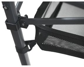 Masă pliabilă de camping 118x70 cm antracit