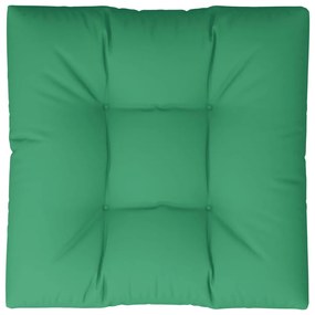 Perna canapea din paleti, verde, 70x70x10 cm 1, Verde, 70 x 70 x 10 cm