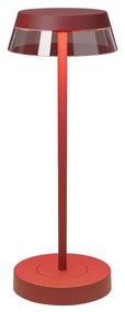 Lampă LED dimabilă de masă Redo 90311 ILUNA LED/2,5W/5V 3000 mAh IP65 roșu