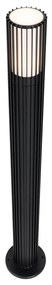 Stâlp de iluminat exterior negru de design 80 cm IP44 - Boris