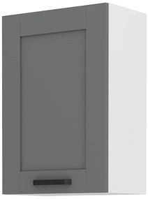 Dulap superior de bucătărie Lucid 50 G 72 1F (dustgrey + alb). 1045543