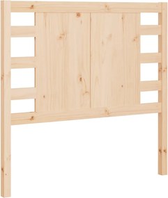 vidaXL Tăblie de pat, 96x4x100 cm, lemn masiv de pin