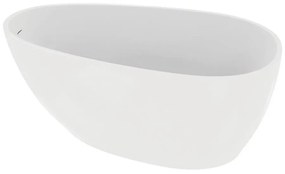 Cada freestanding Rune Hilda acril alb lucios 170x80 cm