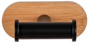 Cuier de perete Wenko Orea, negru-natural