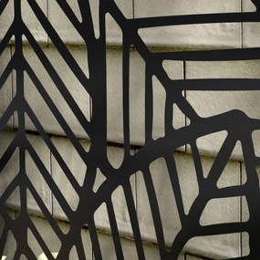 Outsunny Jardinieră Ridicată din Metal pentru Exterior cu Panou pentru Intimitate și Ghiveci, Montare pe Perete sau Independentă, Negru | Aosom Romania