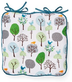 Pernă de scaun 34x36 cm Forest Birds – Cooksmart ®