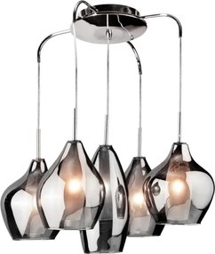 Abajur de rezervă din sticlă Azzardo AMBER MILANO