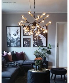 Lustră pe cablu ByRydens 4200460-4002 HEROES 24xE27/5W/230V