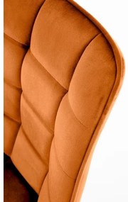 Scaun de masă COMORO, 1 buc., maro scorțișoară