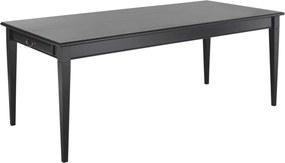 Masă lemn masiv Dining Noir L90xA70xH78cm