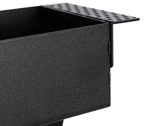 Set de 6 spoturi incastrate negre GU10 70mm 2-lumini fara rama - Oneon