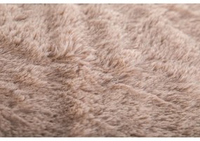 Pătură maro din blană artificială 150x200 cm Ruby – Tiseco Home Studio