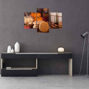 Tablou - Biscuiți de toamnă (90x60 cm)