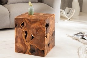 Masuta design unicat Square 40cm Teak