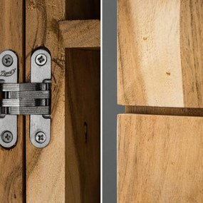 Bar din lemn salcam, Mosaico 130cm