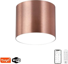 Immax NEO 07320L - Plafonieră LED reglabilă RONDATE 32W/230V 16,5 cm Wi-Fi Tuya roz