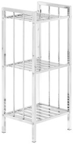 Etajeră de baie argintie 33x73 cm – Premier Housewares