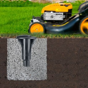 Uscător de rufe argintiu pentru grădină 60 m Lift-o-Matic Advance – Brabantia