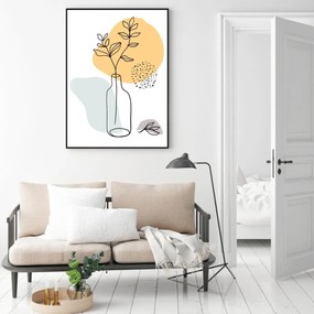 Poster - Vaza cu platnă (A4)
