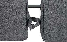 Set mobilier de grădină 3 piese, Gri | Aosom Romania