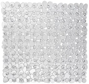 Covor baie anti-alunecare Wenko Paradise, 54 x 54 cm, transparent