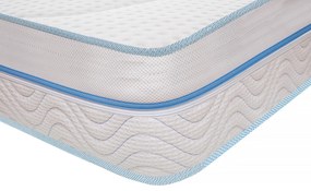 Saltea Green Future Arctic Gel Memory 14 + 5, 140x190 cm, H 21 cm, 7 zone de confort, Anatomica, Ortopedica