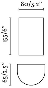 Aplica perete aluminiu alb, 2xGU10, SOLE round