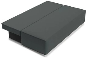 Canapea trei locuri Bale  (gri închis + argintiu). 1099360